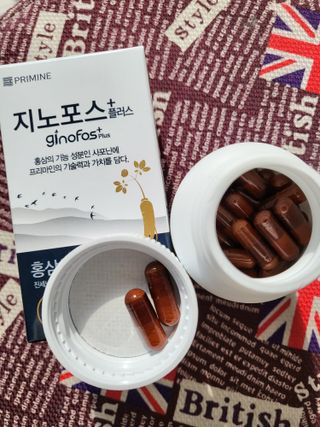 프리마인 홍삼의 강력한 에너지, 이제는 흡수율을 높인 최첨단 캡슐로 간편하게 초고속 충전하세요. — 5점을 준 리뷰어가 2022년 3월 올린 사용 사진