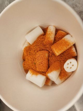 나우  [요리궁리] 매콤달콤 꽃떡볶이 6개입 세트 — 5점을 준 리뷰어가 2025년 1월 올린 사용 사진