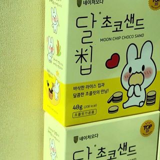 네이처오다 달칩 초코샌드 — 5점을 준 리뷰어가 2021년 1월 올린 사용 사진
