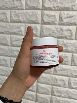 아이앤립 / EYENLIP 아이앤립 연어오일 리바이탈라이징 크림 — 5점을 준 리뷰어가 2021년 3월 올린 사용 사진