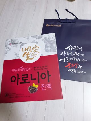 서울약사신협_내몸애생발란스아로니아_70ml x 30포 — 5점을 준 리뷰어가 2021년 7월 올린 사용 사진