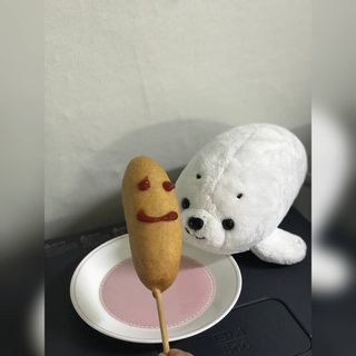 오마뎅 한우핫도그 — 5점을 준 리뷰어가 2021년 5월 올린 사용 사진