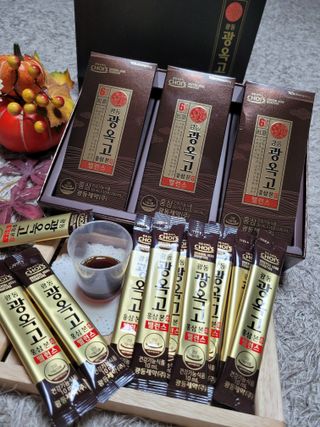 [광동제약] 광옥고 홍삼 본 밸런스 1박스 30포 — 5점을 준 리뷰어가 2021년 9월 올린 사용 사진