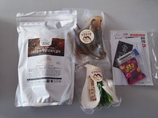 소담스퀘어 상암 통큰오리착한삼겹 1석3조수제양념돼지갈비 — 5점을 준 리뷰어가 2022년 11월 올린 사용 사진