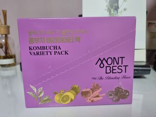 몽베스트 위드더 블랜딩 하우스 콤부차 _ 버라이어티팩 — 4점을 준 리뷰어가 2023년 5월 올린 사용 사진