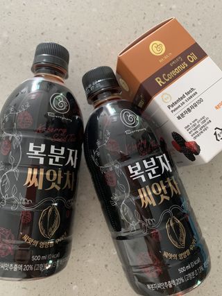 루버스 🎬REELS🎬k-berry seed oil 100 — 5점을 준 리뷰어가 2022년 9월 올린 사용 사진