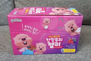 [팔도] 잔망루피젤리 믹스베리맛 42g 8개 — 5점을 준 리뷰어가 2022년 1월 올린 사용 사진