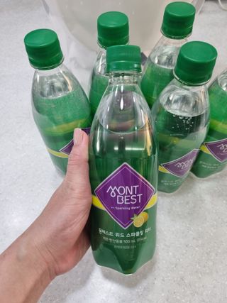 몽베스트 Montbest with Sparkling water Lemon OR Lime 20병(랜덤) — 5점을 준 리뷰어가 2023년 6월 올린 사용 사진