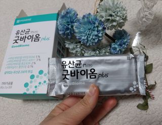 프리마인 유산균 국가지정연구소 선정, 살아있는 생유산균 200억 마리의 힘. 유산균n굿바이옴플러스 — 5점을 준 리뷰어가 2022년 4월 올린 사용 사진