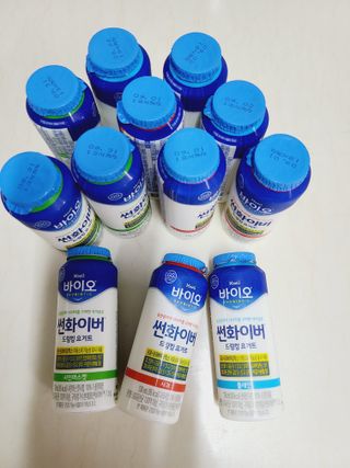 LIVE 매일바이오 썬화이버 드링킹 요거트 — 5점을 준 리뷰어가 2022년 8월 올린 사용 사진