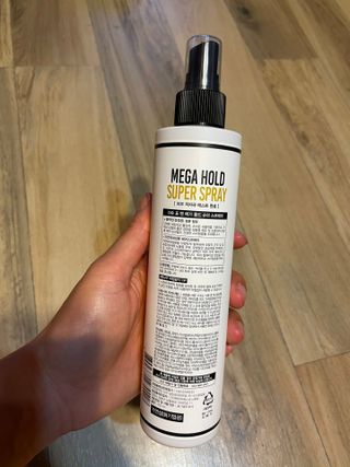 다슈코리아 다슈 포 맨 프리미엄 메가 홀드 슈퍼 스프레이 250ml — 4점을 준 리뷰어가 2021년 4월 올린 사용 사진
