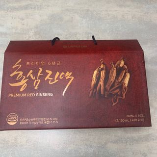 서울약사신협_프리미엄 6년근 홍삼진액_70mlx30포 — 5점을 준 리뷰어가 2021년 3월 올린 사용 사진