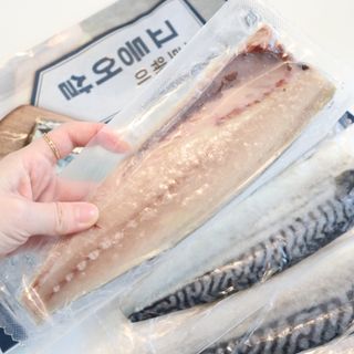 ㈜금호통상 노르웨이 고등어 900g (6~10편) — 4.5점을 준 리뷰어가 2023년 7월 올린 사용 사진