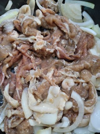백석푸드시스템 프리미엄 마늘돼지 불고기 — 4점을 준 리뷰어가 2021년 6월 올린 사용 사진