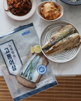 ㈜금호통상 노르웨이 고등어 900g (6~10편) — 5점을 준 리뷰어가 2023년 6월 올린 사용 사진