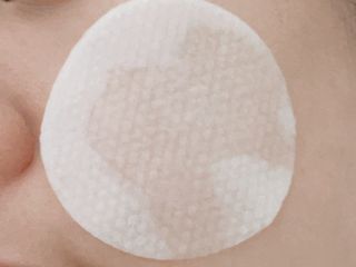 산다화 비타민씨 화이트닝 토너 패드 — 5점을 준 리뷰어가 2023년 5월 올린 사용 사진