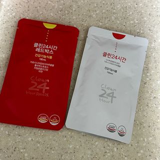 클린24시간 레드박스 1BOX(5포) + 전용보틀(500ml) — 5점을 준 리뷰어가 2024년 1월 올린 사용 사진