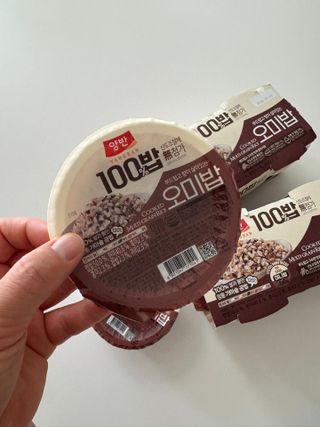 [구매평]양반 동원 양반 100밥 오미밥, 130g, 12개 — 5점을 준 리뷰어가 2025년 4월 올린 사용 사진