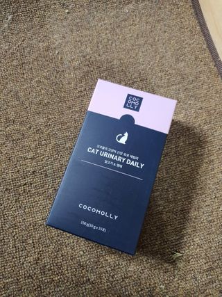 코코몰리 고양이 구강• 헤어볼 데일리 /신장• 요로 데일리 — 5점을 준 리뷰어가 2021년 1월 올린 사용 사진