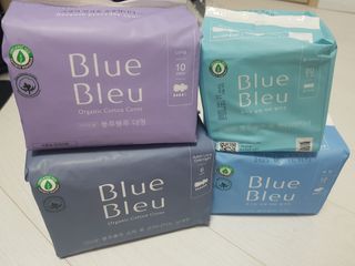 블루블루 유기농 순면 커버 생리대 — 5점을 준 리뷰어가 2021년 1월 올린 사용 사진