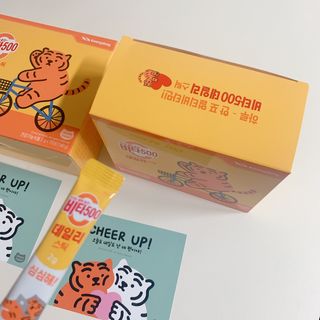 광동생활건강 [광동] 비타500데일리스틱 수능 패키지 (70+굿즈) 뚱랑이 수능엽서+쇼핑백 — 5점을 준 리뷰어가 2022년 11월 올린 사용 사진