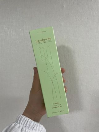 스킨큐어 산다화 순한 클렌징 동백 오일 200ml — 5점을 준 리뷰어가 2023년 4월 올린 사용 사진