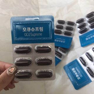 뉴트리션팩토리 비타프렙 오큐슈프림 루테인 오메가3 1050mg — 5점을 준 리뷰어가 2021년 9월 올린 사용 사진
