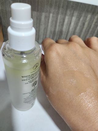 오투에니원 화이트스완 센텔라 루미너스 미스트 세럼 100ml — 5점을 준 리뷰어가 2023년 1월 올린 사용 사진