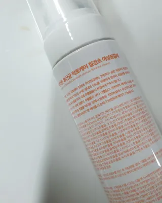 MF프리 [닥터문] 유산균 락토케어 질경초 여성청결제 200ml (폼타입) — 5점을 준 리뷰어가 2022년 9월 올린 사용 사진