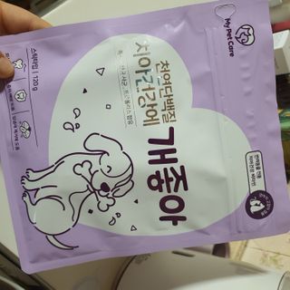 My Pet Care 천연단백질 치아건강에 개좋아 — 5점을 준 리뷰어가 2021년 1월 올린 사용 사진