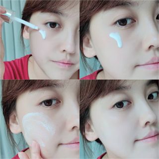 KISSY BAE 키시베이 키시베이 리얼화이트 톤업틴트 — 5점을 준 리뷰어가 2021년 7월 올린 사용 사진