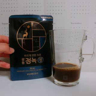 광동생활건강 [광동] 바르게 만든 녹용, 광동정녹청 30포. — 5점을 준 리뷰어가 2022년 1월 올린 사용 사진