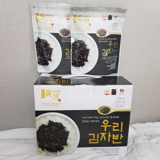 광천우리맛김 우리집밥도둑 맛있는광천김 우리김자반 50g 5봉 — 5점을 준 리뷰어가 2021년 11월 올린 사용 사진
