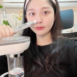 [아벨루나] 모공고민 싹 빨아들이는 홈 뷰티 디바이스 아쿠아필링기 아벨루나 M-200 — 5점을 준 리뷰어가 2021년 6월 올린 사용 사진