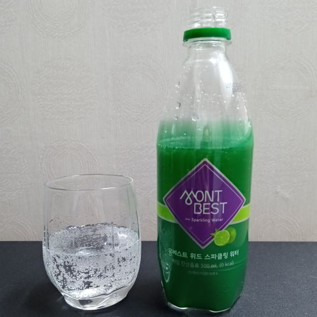 Montbest with Sparkling water Lime20병 리뷰 사진
