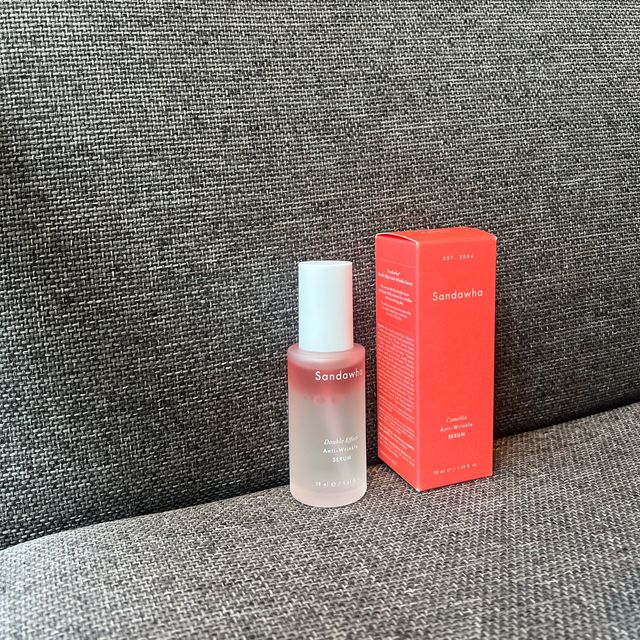 산다화 더블 이펙트 안티 링클 세럼 50ml 리뷰 사진