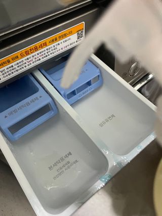 고위드올인원 세탁세제 1000ml — 5점을 준 리뷰어가 2021년 5월 올린 사용 사진