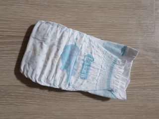 오브맘 밤 프리미엄 아기 기저귀 팬티형 밴드형 — 5점을 준 리뷰어가 2021년 1월 올린 사용 사진
