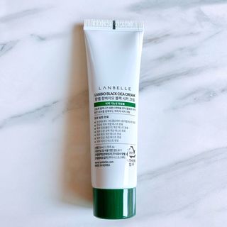 랑벨 랑바이오 블랙 시카 크림 50ml(블랙비 프로폴리스, 시카 4종, 판테놀 10 함유) — 5점을 준 리뷰어가 2022년 6월 올린 사용 사진