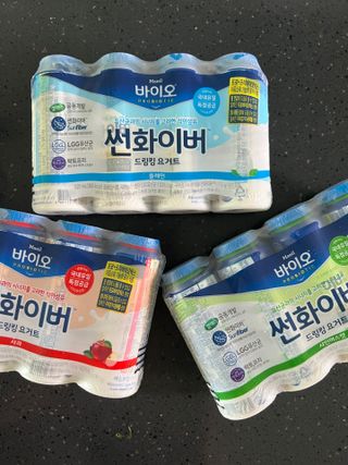 LIVE 매일바이오 썬화이버 드링킹 요거트 — 5점을 준 리뷰어가 2022년 8월 올린 사용 사진