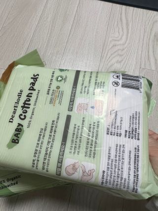 디어엘로디 유기농 무표백 건티슈 60매 — 5점을 준 리뷰어가 2022년 11월 올린 사용 사진