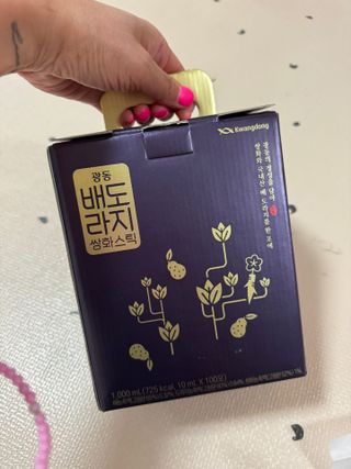 광동생활건강 나우 [광동] 배도라지 쌍화스틱 10mL x 100포 — 5점을 준 리뷰어가 2023년 11월 올린 사용 사진