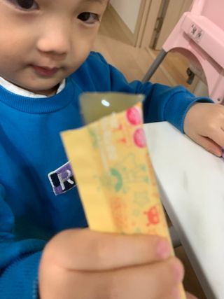 다나음 180도 칼슘젤리+아연면역젤리 — 5점을 준 리뷰어가 2022년 1월 올린 사용 사진