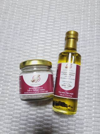 [딜리셔스코드] 타르투피 알레산드로 로시 트러플 소금 100g +트러플 오일 100ml set — 5점을 준 리뷰어가 2022년 6월 올린 사용 사진