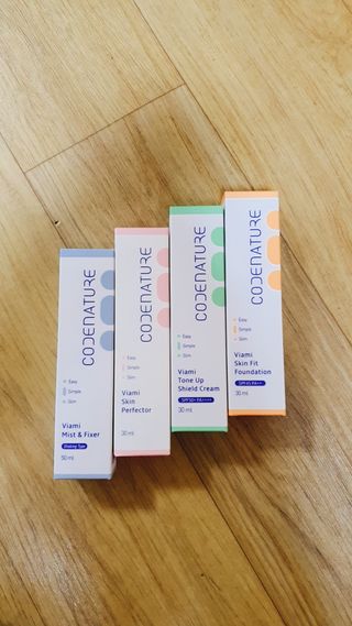 코드네이처 비아미 퍼펙트 케어 4종 — 5점을 준 리뷰어가 2021년 9월 올린 사용 사진