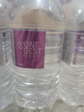 몽베스트 MONTBEST 1L 12입 — 5점을 준 리뷰어가 2022년 4월 올린 사용 사진