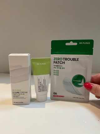 닥터플리너스 제트 큐어 크림 30ml + 제로 트러블 패치 9EA — 5점을 준 리뷰어가 2022년 4월 올린 사용 사진