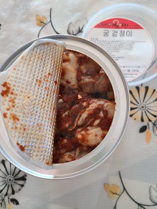 셰프애찬 별미김치 굴겉절이 1kg — 5점을 준 리뷰어가 2022년 12월 올린 사용 사진