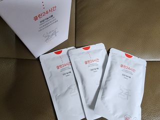 클린24시간 1BOX(5포) + 전용보틀(500ml) — 5점을 준 리뷰어가 2023년 2월 올린 사용 사진