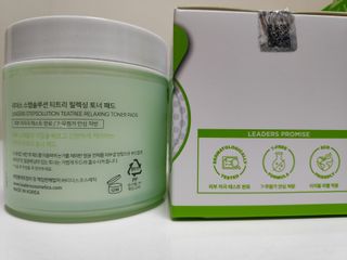 리더스코스메틱 리더스 스텝솔루션 티트리 릴렉싱 토너 패드 — 5점을 준 리뷰어가 2022년 7월 올린 사용 사진
